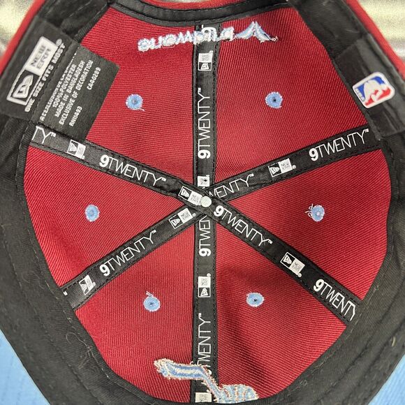 Utah Jazz x Snowbird Men’s Cap Hat Basketball 9Twenty OSFA NBA Red Logo Fall NEW - Picture 12 of 13